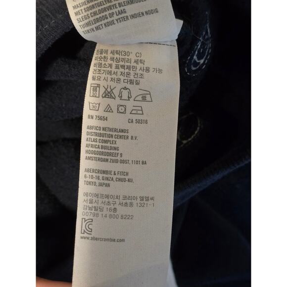 Gilly Hicks Sydney Womens Medium Pants Joggers Navy Blue Sweatpants Drawstring - Picture 10 of 13